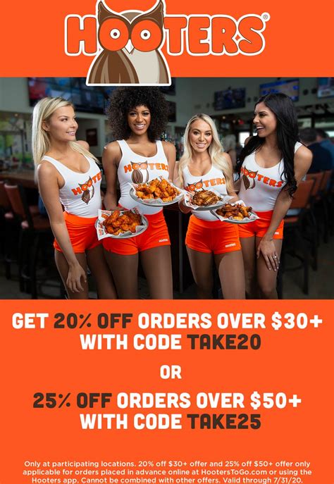 Hooters coupon code. Things To Know About Hooters coupon code. 